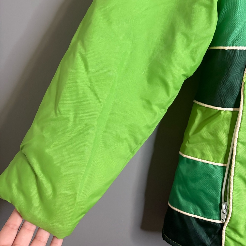 Vintage Arctic Wear Colorblock Ski Jacket M Made in Canada Retro 90s Winter Coat - Picture 6 of 9
